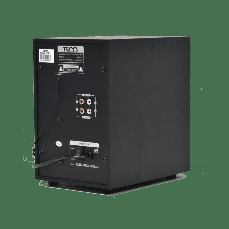 اسپیکر دسکتاپ تسکو مدل TS 2191 - تصویر 2