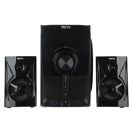 اسپیکر بلوتوثی دسکتاپ تسکو مدل TS 2196، منبع انرژی آداپتور برق، همراه با ریموت کنترل، درگاه ارتباطی شامل USB