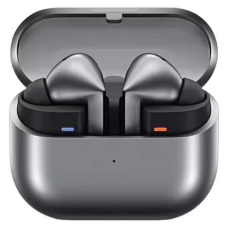 هدفون بلوتوثی سامسونگ مدل Galaxy Buds3 Pro دارای نویز کنسلینگ فعال (ANC)، درگاه شارژ USB Type-C، شارژ بی سیم، با قابلیت اتصال به چند دستگاه، پشتیبانی از فرمان لمسی، پشتیبانی از دستیار صوتی، مقاوم در برابر آب